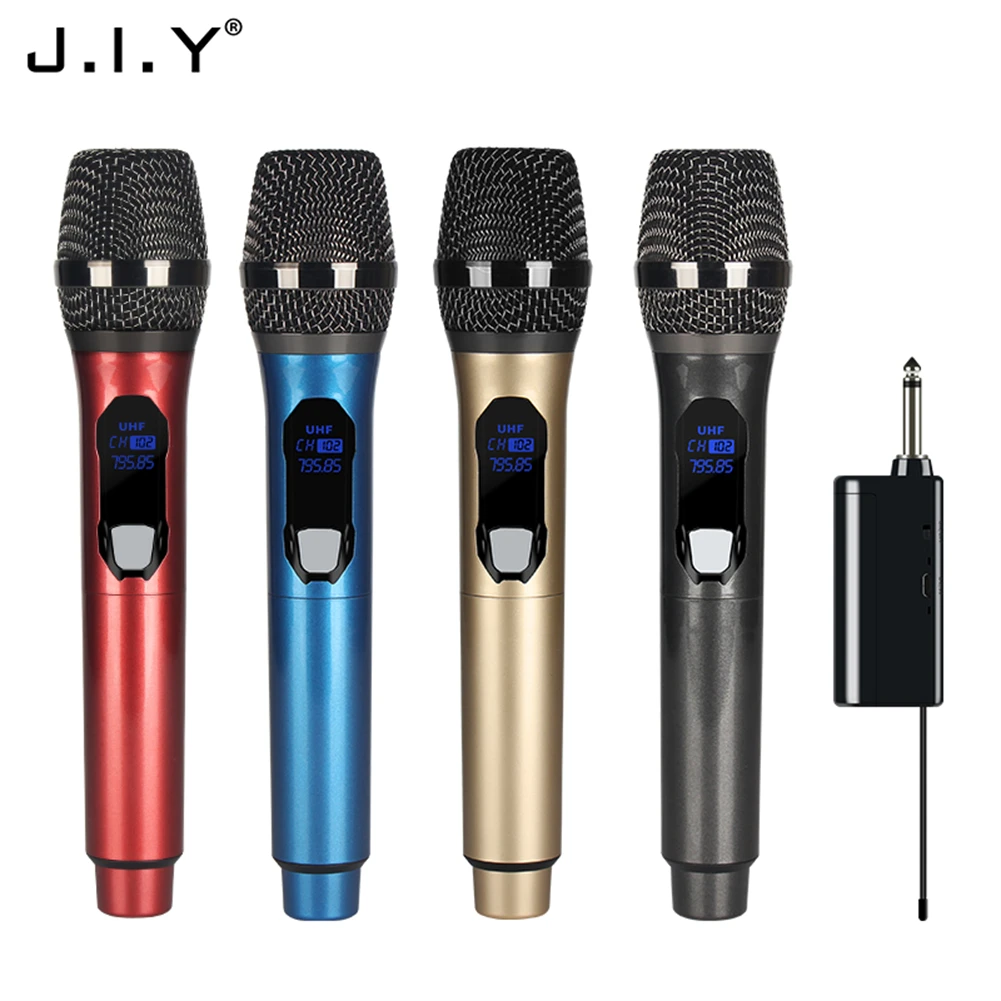 2 Pcs UHF Wireless Microphone Dual Handheld Mic Rechargeable For Karaoke Church Live Performances Mic Strong Anti‑interference
2 Pcs UHF Wireless Microphone Dual Handheld Mic Rechargeable For Karaoke Church Live Performances Mic Strong Anti‑interference