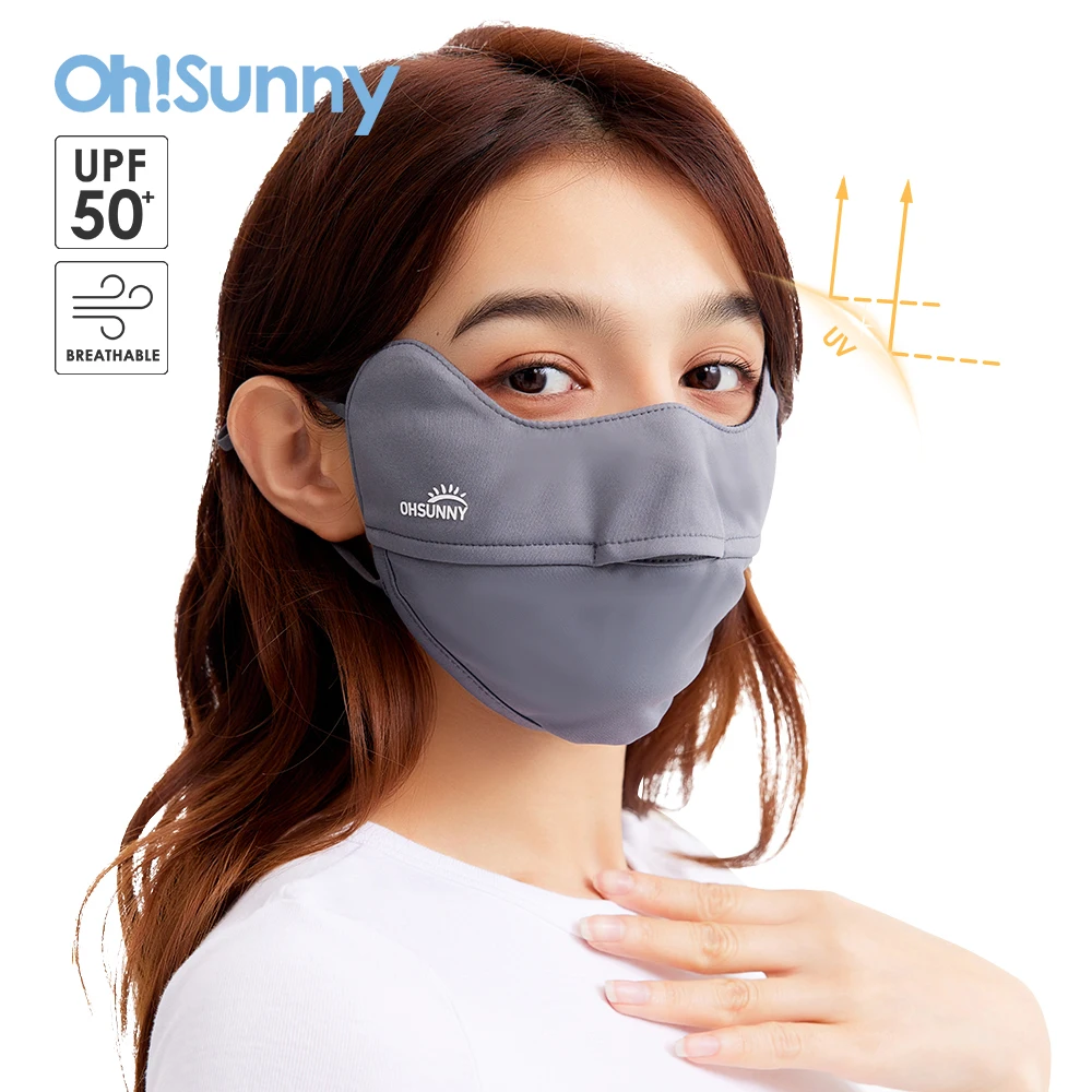 OhSunny Sun Protection Face Cover Anti-UV UPF50+ Summer Outdoor Quick Dry Open Nose Breathable Double UV Protection Face Shield
OhSunny Sun Protection Face Cover Anti-UV UPF50+ Summer Outdoor Quick Dry Open Nose Breathable Double UV Protection Face Shield