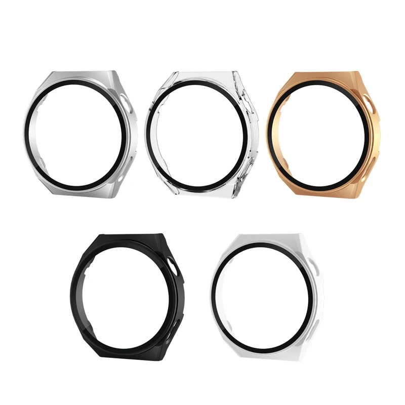Tempered Glass Screen Protector PCBumper Cover Case for huaweiWatch GT3 Pro 46mm G2AC
Tempered Glass Screen Protector PCBumper Cover Case for huaweiWatch GT3 Pro 46mm G2AC