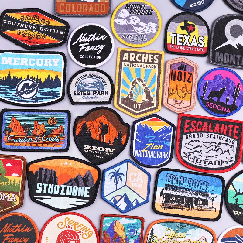 Outdoor Camping Patches for Clothing Sticker Hook and Loop Backpack Badge Adventure Mountain Patch DIY Sewing Patches on Clothes
Outdoor Camping Patches for Clothing Sticker Hook and Loop Backpack Badge Adventure Mountain Patch DIY Sewing Patches on Clothes