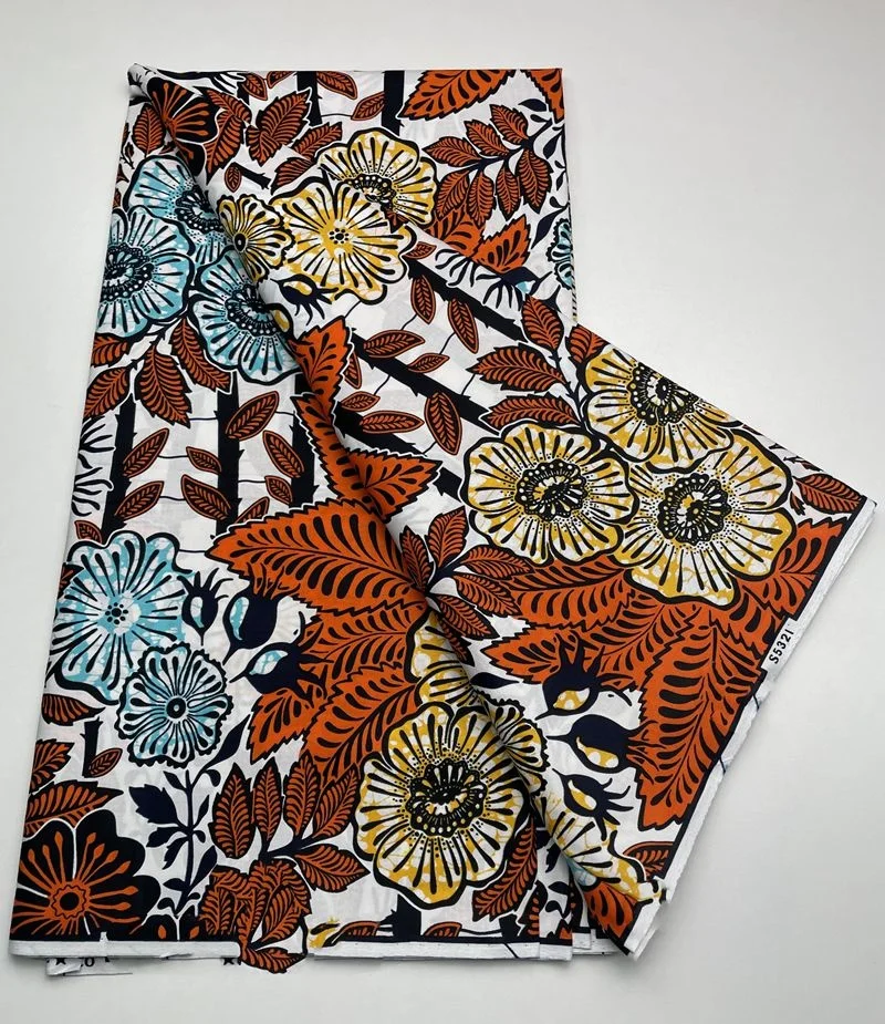 

Ankara Fabric African Real Wax Print Cotton 100% New Design 2023 Tissus Wax Africain Patchwork Fabric For Dress 6yard Sales Now