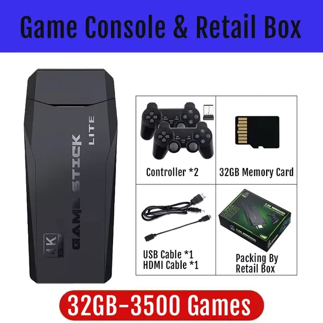 Игровые консоли 4K HD 2,4G беспроводные 10000 игр 64 Гб ретро мини классические игровые геймпады для телевизора семейный контроллер для PS1/GBA/MD
Игровые консоли 4K HD 2,4G беспроводные 10000 игр 64 Гб ретро мини классические игровые геймпады для телевизора семейный контроллер для PS1/GBA/MD