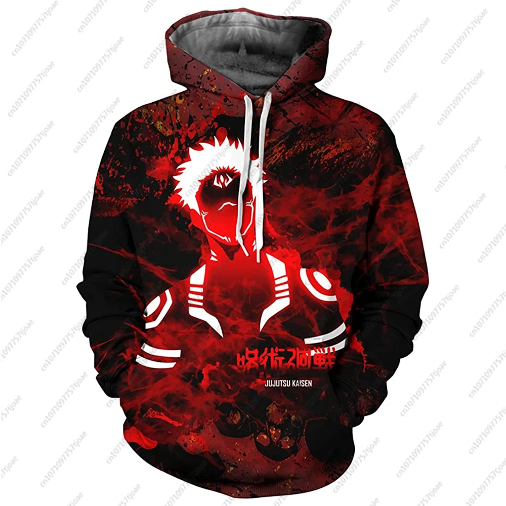 Unisex Anime Jujutsu Kaisen Pullover Itadori Yuji Gojo Satori Fushiguro Megumi Kugisak Teenager Hoodie Boys 3D Print Sweatshirt
Unisex Anime Jujutsu Kaisen Pullover Itadori Yuji Gojo Satori Fushiguro Megumi Kugisak Teenager Hoodie Boys 3D Print Sweatshirt
