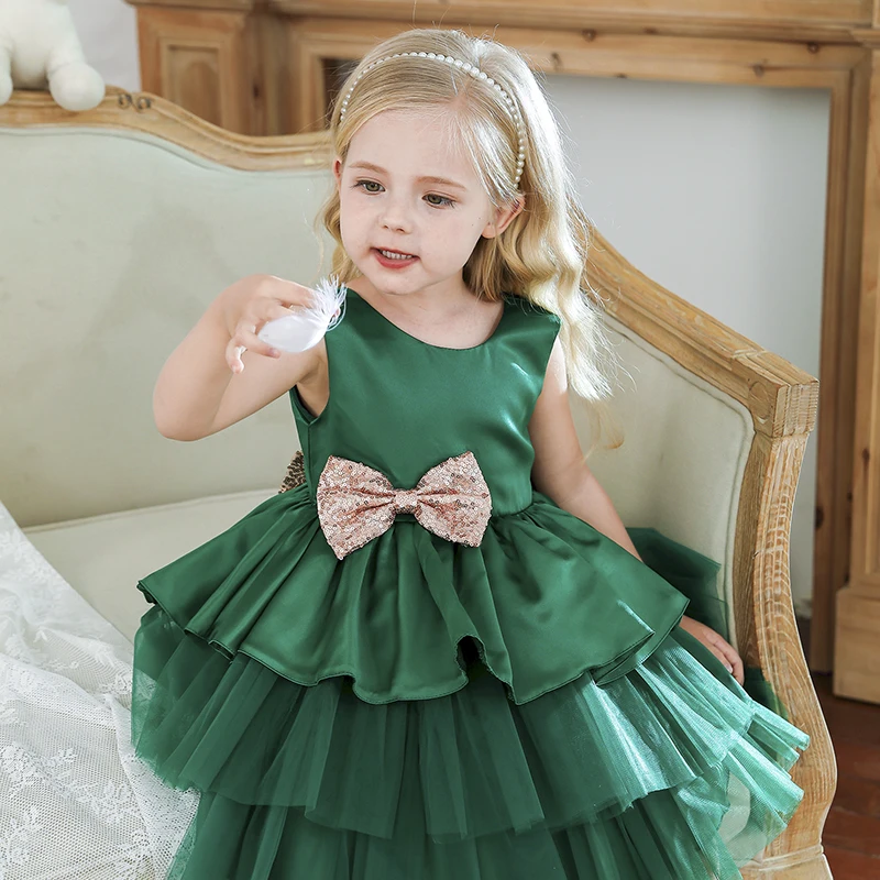 Summer Party Flower Girl bridesmaid Dresses Kids Princess Dress For Girls Wedding Formal Clothes Bridesmaid Dresses Green Dress
Summer Party Flower Girl bridesmaid Dresses Kids Princess Dress For Girls Wedding Formal Clothes Bridesmaid Dresses Green Dress