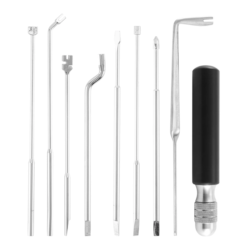 9Pcs Piano Tuning Repair Tool Piano Maintenance Tool For Piano String Machine Piano Handle Tuning Tool
9Pcs Piano Tuning Repair Tool Piano Maintenance Tool For Piano String Machine Piano Handle Tuning Tool
