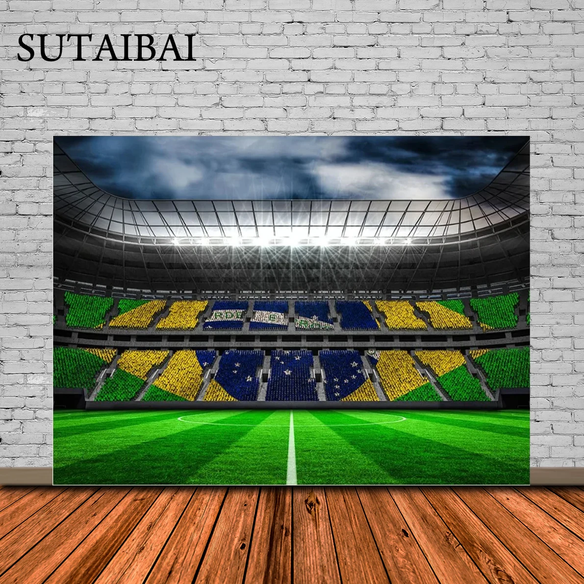 Football Stadium Soccer Field Grassland Spotlight Baby Birthday Photography Background Customized Backdrop Photo Studio
Football Stadium Soccer Field Grassland Spotlight Baby Birthday Photography Background Customized Backdrop Photo Studio