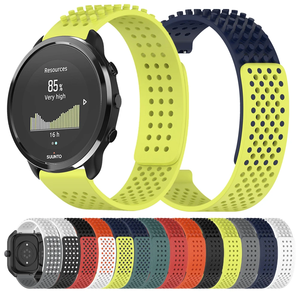 20mm 22mm Silicone Band For SUUNTO VERTICAL Watch Strap For SUUNTO 9 5 PEAK PRO DLC/SUUNTO5 PEAK Adjustable Breathable Bracelet
20mm 22mm Silicone Band For SUUNTO VERTICAL Watch Strap For SUUNTO 9 5 PEAK PRO DLC/SUUNTO5 PEAK Adjustable Breathable Bracelet