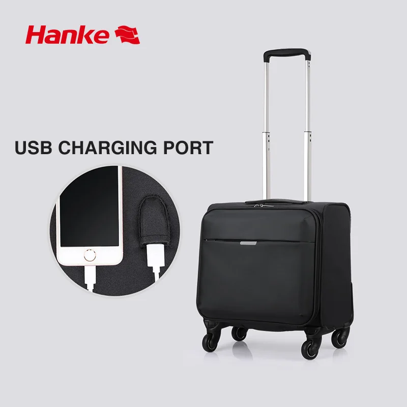 Hanke Brand Boarding Suitcase Travel Trolley Case Carry Ons Rolling Luggage Soft Shell Spinner Wheels TSA Lock Waterproof H8020
Hanke Brand Boarding Suitcase Travel Trolley Case Carry Ons Rolling Luggage Soft Shell Spinner Wheels TSA Lock Waterproof H8020