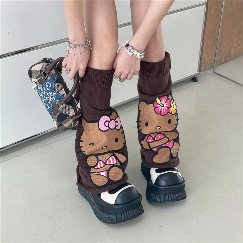 Sanrio Kawaii Hello Kitty Heap Socks Anime Knitting Autumn Student Leggings Retro Middle Tube Socks Personality Dress Cute Gift
Sanrio Kawaii Hello Kitty Heap Socks Anime Knitting Autumn Student Leggings Retro Middle Tube Socks Personality Dress Cute Gift