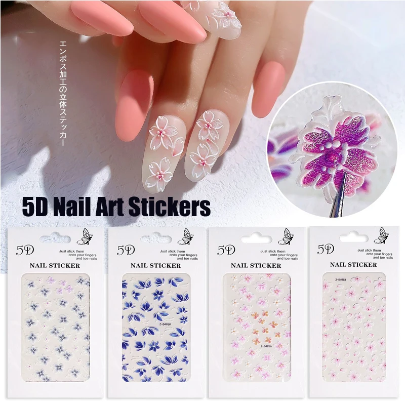 1PC 5D Nail Sticker Embossed Flower Bubble Pattern Self-Adhesive Slider Wedding Design Nails Decals Nail Art Decoration
1PC 5D Nail Sticker Embossed Flower Bubble Pattern Self-Adhesive Slider Wedding Design Nails Decals Nail Art Decoration