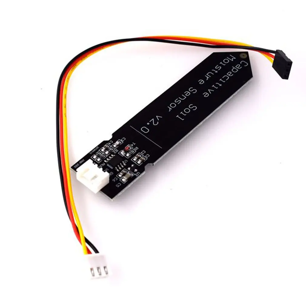 Hw-390 Capacitive Soil Moisture Sensor Not Easy To Corrode Wide Voltage Operation Wire Feeding Black
Hw-390 Capacitive Soil Moisture Sensor Not Easy To Corrode Wide Voltage Operation Wire Feeding Black
