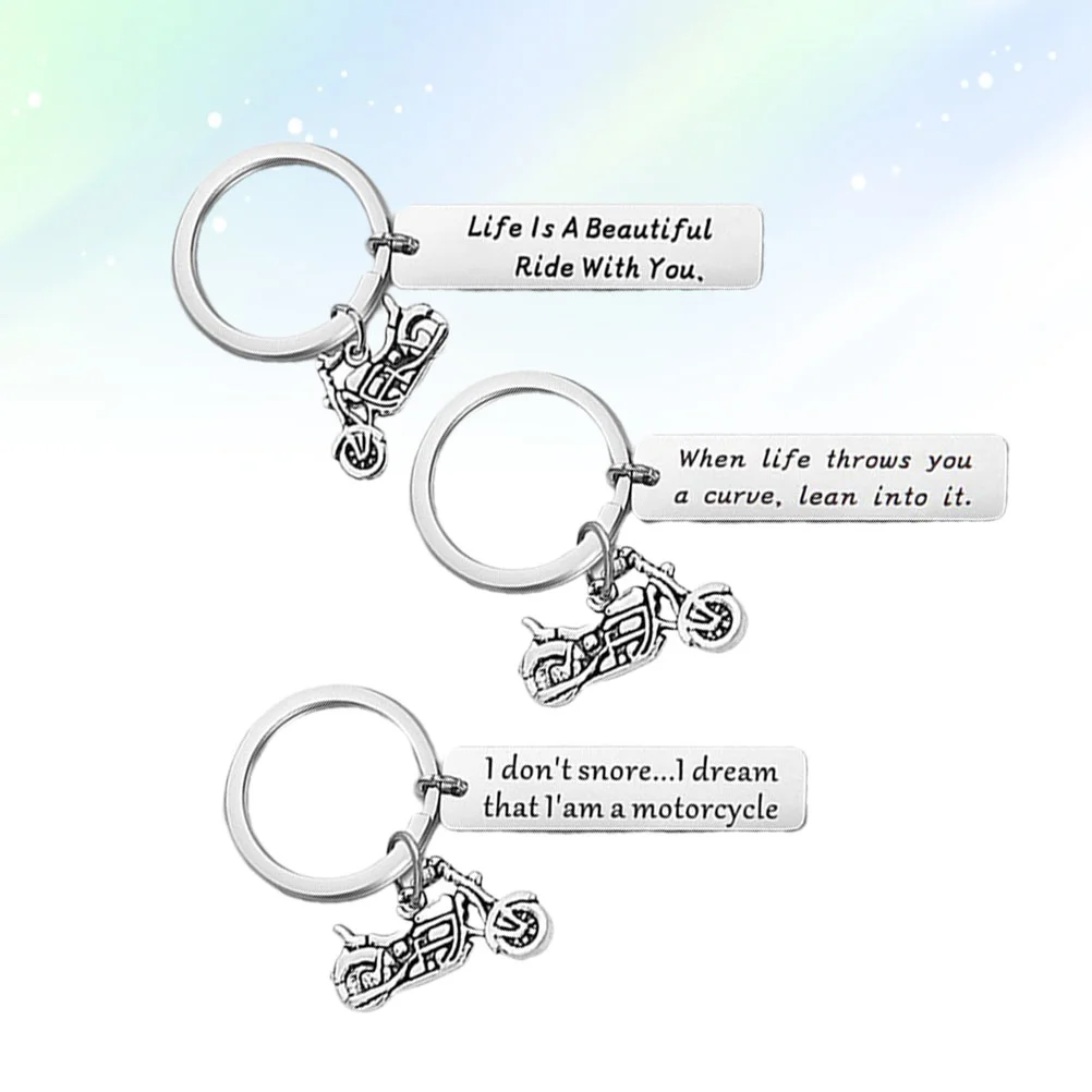 Key Keychain Stainless Steel Rings Pendant Motorcycle Biker Motivational Driver New Ring Ornaments Father Gifts Dayholder
Key Keychain Stainless Steel Rings Pendant Motorcycle Biker Motivational Driver New Ring Ornaments Father Gifts Dayholder