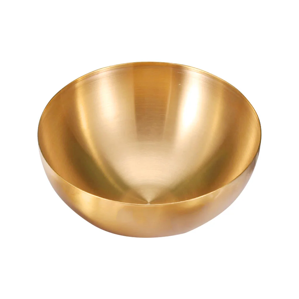 Stainless Steel Salad Bowl Food Storage Kitchen Supply Single-layer Baby Eating Soup Container Rice
Stainless Steel Salad Bowl Food Storage Kitchen Supply Single-layer Baby Eating Soup Container Rice