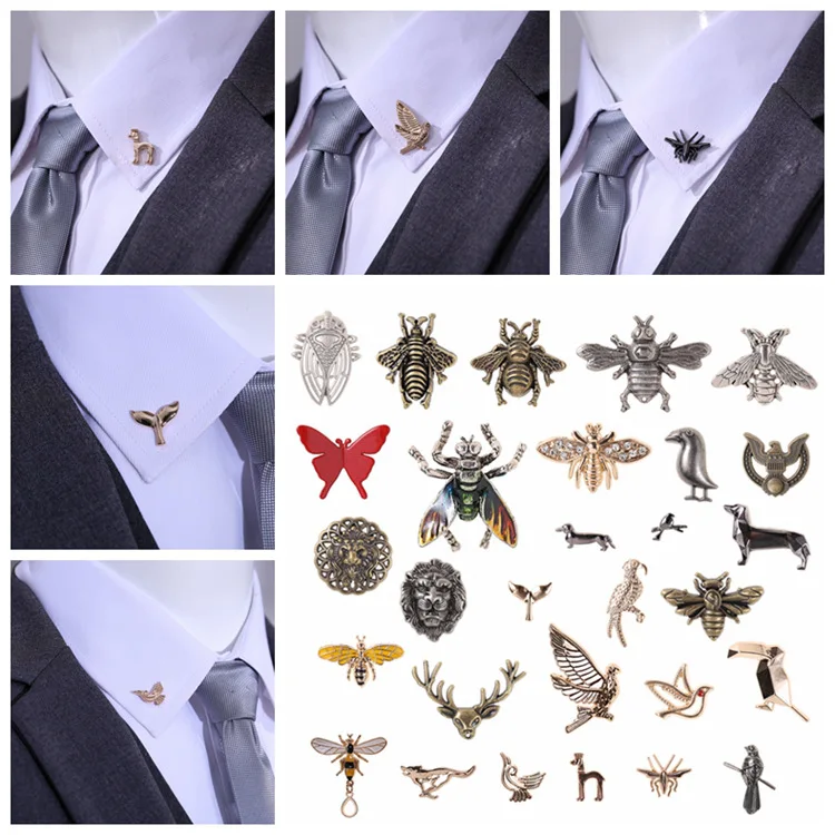 Vintage Insect Bee Crystal Brooch Pin Animal Bird Collar Pins Suit Shirt Corsage Jewelry Brooches for Women and Men Accessories
Vintage Insect Bee Crystal Brooch Pin Animal Bird Collar Pins Suit Shirt Corsage Jewelry Brooches for Women and Men Accessories