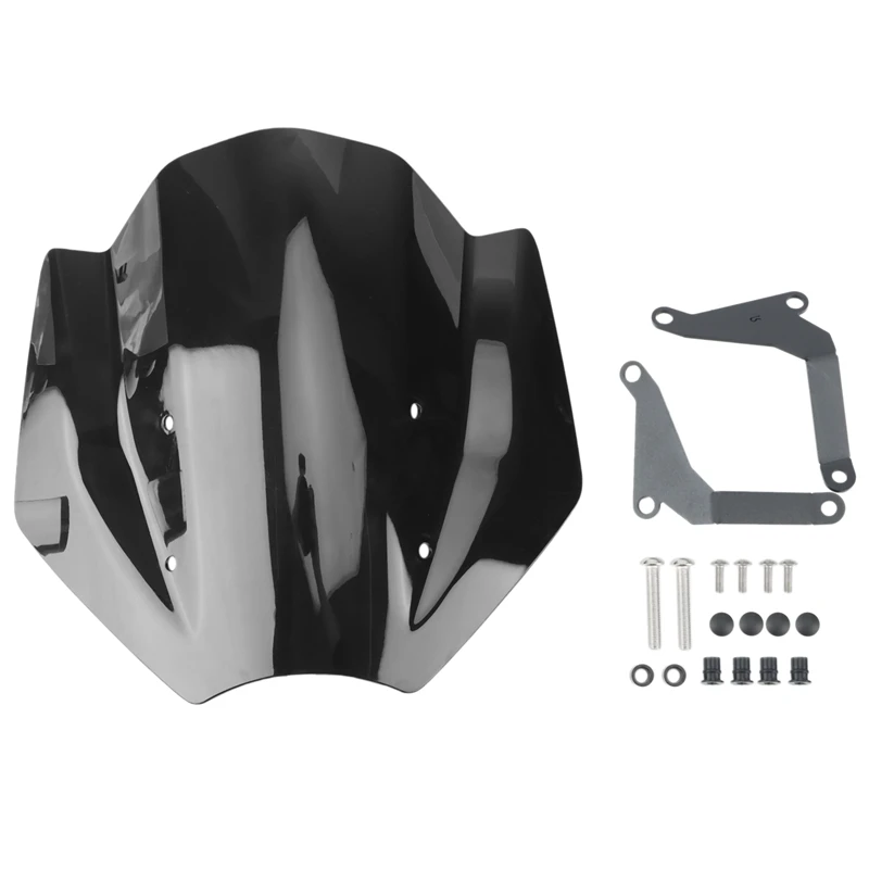Motorcycle Windshield WindScreen Shield Deflector with Bracket for Triumph Trident 660 2021 2022
Motorcycle Windshield WindScreen Shield Deflector with Bracket for Triumph Trident 660 2021 2022
