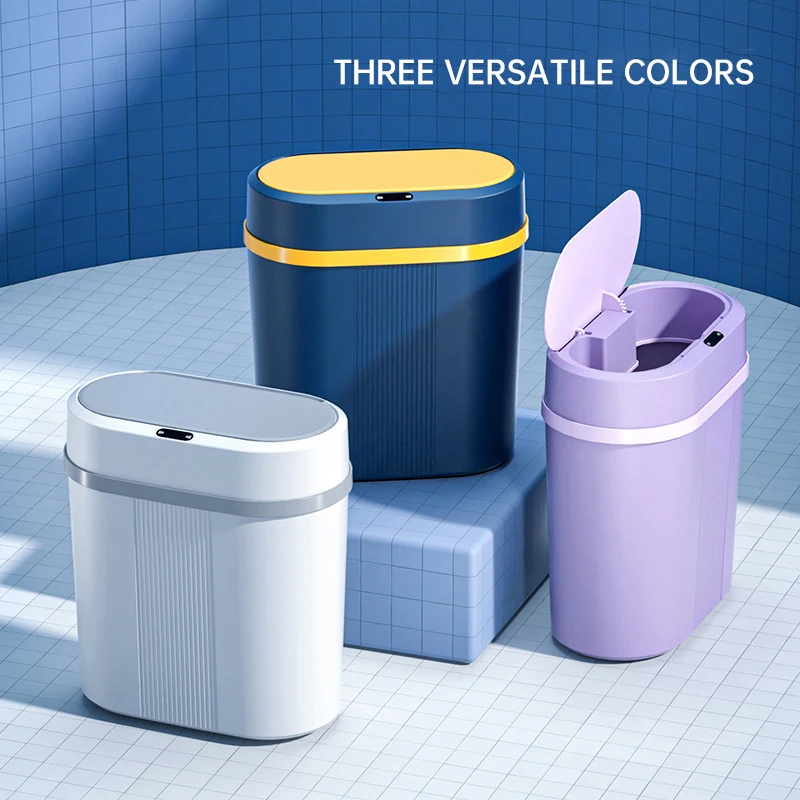 New Nordic Smart Trash Can Household Simple Automatic Induction Living Room Bedroom Bathroom Crevice Classification with Cover
New Nordic Smart Trash Can Household Simple Automatic Induction Living Room Bedroom Bathroom Crevice Classification with Cover