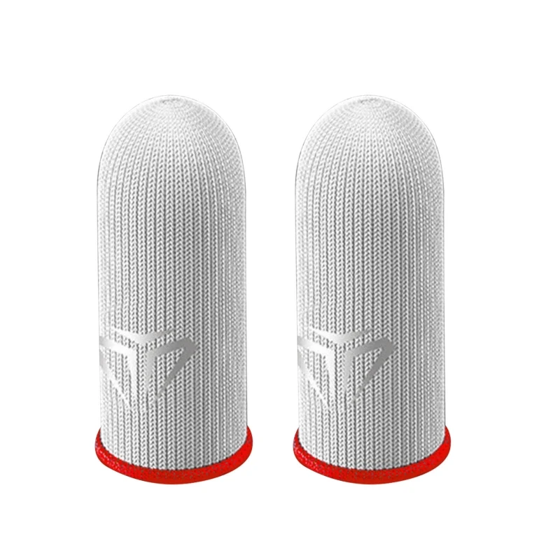 Y1AE Gaming Finger Sleeves Glassy Silver Fiber Ultra-thin Breathable Chicken Artifact Anti-sweat Finger Cots for Mobile Games
Y1AE Gaming Finger Sleeves Glassy Silver Fiber Ultra-thin Breathable Chicken Artifact Anti-sweat Finger Cots for Mobile Games