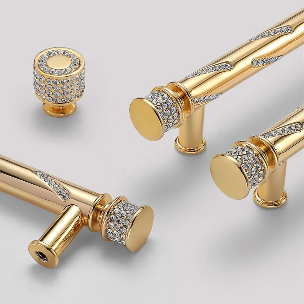 Crystal Handle Diamond Cabinet Door Handle Drawer Modern Minimalist Light Luxury Wardrobe Door Nordic American Single Hole Knobs
Crystal Handle Diamond Cabinet Door Handle Drawer Modern Minimalist Light Luxury Wardrobe Door Nordic American Single Hole Knobs