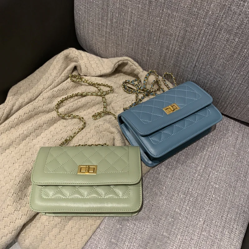 Lingge Chain Small Bag Women's 2022 New Fashion Single Shoulder Messenger Small Square Bag Crossbody Bags for Women
Lingge Chain Small Bag Women's 2022 New Fashion Single Shoulder Messenger Small Square Bag Crossbody Bags for Women