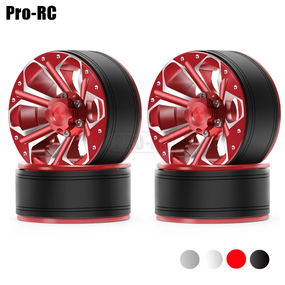 4Pc 1.9" Aluminium Alloy 55*45*27MM Beadlock Wheels Hub Rim for 1/10 RC Crawler Car Axial SCX10 II Traxxas TRX-4 Tamiya CC01 TF2
4Pc 1.9" Aluminium Alloy 55*45*27MM Beadlock Wheels Hub Rim for 1/10 RC Crawler Car Axial SCX10 II Traxxas TRX-4 Tamiya CC01 TF2
