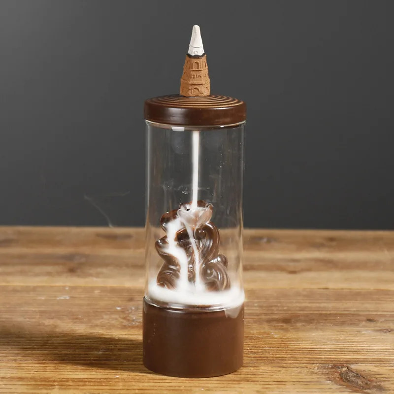 Ceramic Glass Windshield Backflow Incense Burner Creative Lotus Pond Night Color Sandalwood Backflow Diffuser Home Accessories
Ceramic Glass Windshield Backflow Incense Burner Creative Lotus Pond Night Color Sandalwood Backflow Diffuser Home Accessories