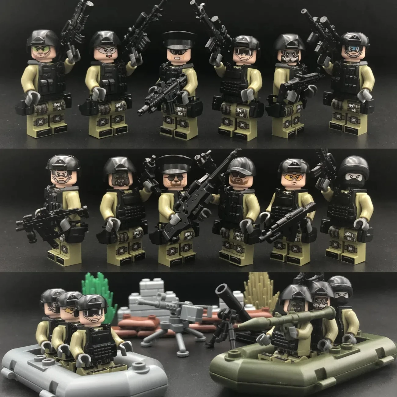 12 шт./набор, Детский конструктор MOC SWAT
12 шт./набор, Детский конструктор MOC SWAT