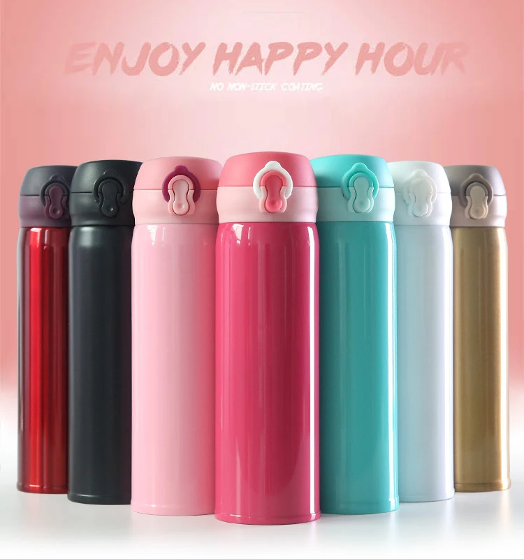 New Portable Stainless Steel Mug Thermos Cups Men Women 450ml Travel Office Coffee Thermos Cup Drink Bottle
New Portable Stainless Steel Mug Thermos Cups Men Women 450ml Travel Office Coffee Thermos Cup Drink Bottle