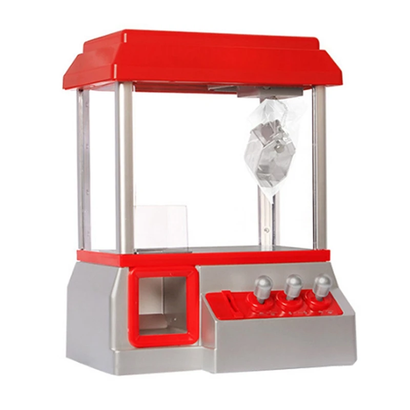 Kids Mini Arcade Game Machine Vending Music Candy Grabber Coin Operated Claw Machine Toy Gift For Children
Kids Mini Arcade Game Machine Vending Music Candy Grabber Coin Operated Claw Machine Toy Gift For Children