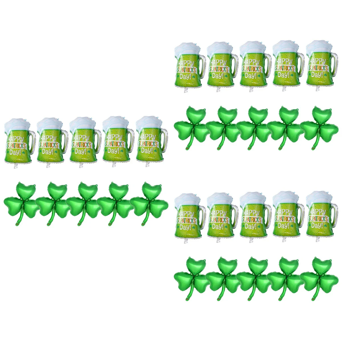 Balloons Party St Patrick Day Foil Shamrock Cloveraluminium Beer Decoration Favors Supplies Film Decorballoon Mug
Balloons Party St Patrick Day Foil Shamrock Cloveraluminium Beer Decoration Favors Supplies Film Decorballoon Mug