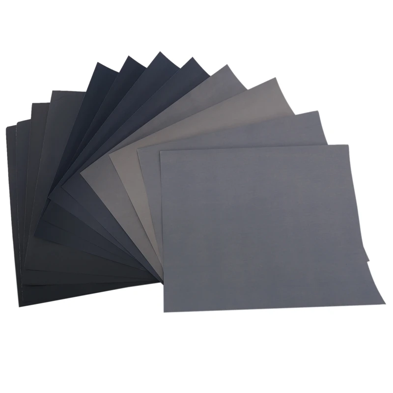 Grit 1500 2000 2500 3000 5000 7000 High Precision Polishing Sanding Wet/dry Abrasive Sandpaper Sheets - Germany, Pack of 12
Grit 1500 2000 2500 3000 5000 7000 High Precision Polishing Sanding Wet/dry Abrasive Sandpaper Sheets - Germany, Pack of 12
