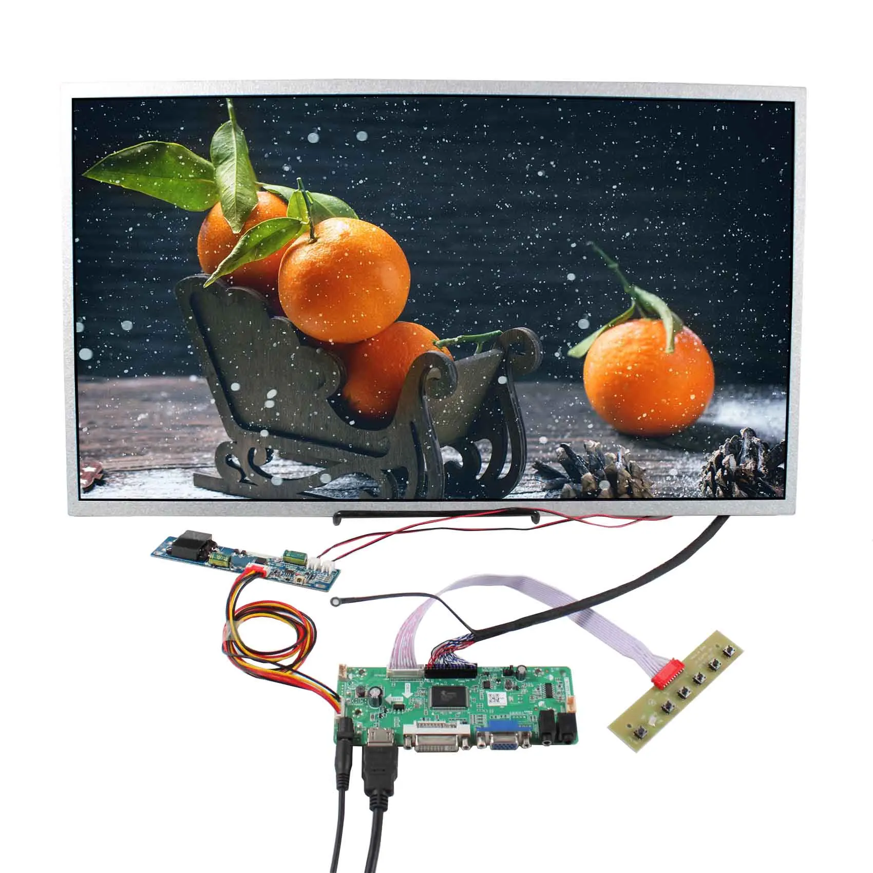 DVI VGA HD MI LCD Controller Board 21.5" 1920x1080 1000nit LCD High Bright LCD
DVI VGA HD MI LCD Controller Board 21.5" 1920x1080 1000nit LCD High Bright LCD