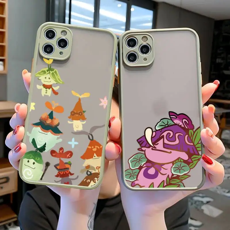 Genshin Impact Aranara Phone Case for iPhone X XR XS 7 8 Plus 11 12 13 pro MAX 13mini Translucent Matte Case
Genshin Impact Aranara Phone Case for iPhone X XR XS 7 8 Plus 11 12 13 pro MAX 13mini Translucent Matte Case