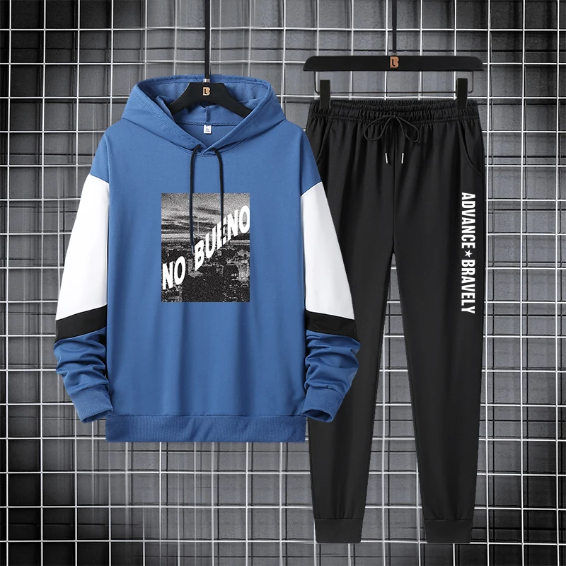 Spring Autumn Mens Sets Pullover Hoodies+Pants Harajuku Sport Suits Male New 2 Piece Set Casual Sweatshirts Tracksuit Sportswear
Spring Autumn Mens Sets Pullover Hoodies+Pants Harajuku Sport Suits Male New 2 Piece Set Casual Sweatshirts Tracksuit Sportswear