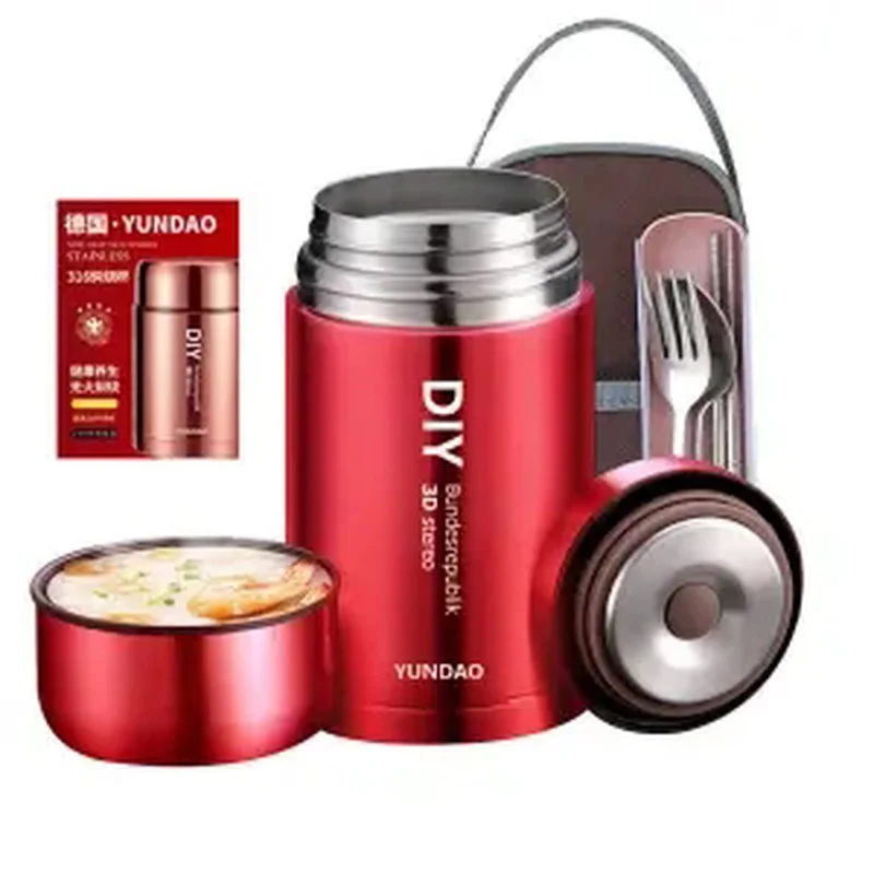 Seamless 316 Stainless Steel Stewed Beaker Pot Stewed Beaker Insulation Barrel Large-capacity Insulation Lunch Box Female
Seamless 316 Stainless Steel Stewed Beaker Pot Stewed Beaker Insulation Barrel Large-capacity Insulation Lunch Box Female