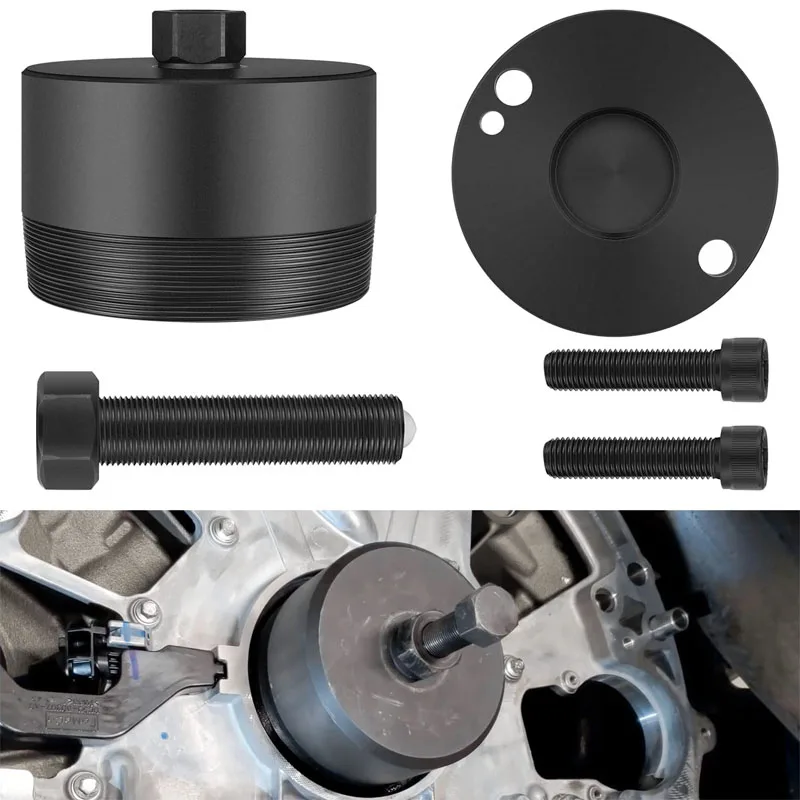 Rear Crankshaft Seal Remover Tool 303-1513 Fits for Ford Super Duty F-250-750 Equipped with 6.7 L Power Stroke , Replace ST-148 
Rear Crankshaft Seal Remover Tool 303-1513 Fits for Ford Super Duty F-250-750 Equipped with 6.7 L Power Stroke , Replace ST-148