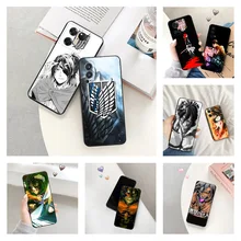 Soft Phone Cases For OnePlus 9 10 Ace 8 Pro 11 R Nord N10 N20 N100 N200 5G N300 CE 2 T 3 Lite Cartoon Attack on Titan Levi Cover