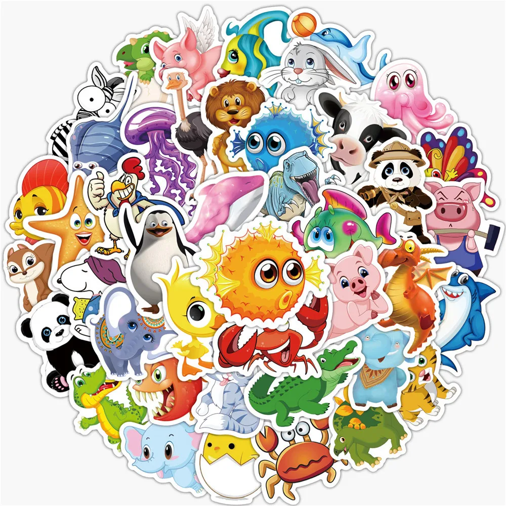 100pcs Cute Cartoon Animals Collection Children Graffiti Stickers Mobile Phone Water Cup Computer Notebook
100pcs Cute Cartoon Animals Collection Children Graffiti Stickers Mobile Phone Water Cup Computer Notebook