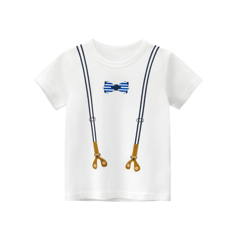 New Toddler Boys Cotton T-Shirts Kids Summer Clothes Boys Cartoon Short Sleeve T-Shirts Children Tops Boutique Outfits 24M-11Y
New Toddler Boys Cotton T-Shirts Kids Summer Clothes Boys Cartoon Short Sleeve T-Shirts Children Tops Boutique Outfits 24M-11Y