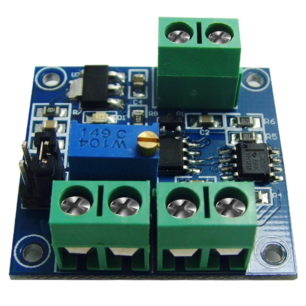 0-5V 0-10V Voltage to 0-100 PWM Converter Board Duty Cycle PWM Adjustable Conversion Module
0-5V 0-10V Voltage to 0-100 PWM Converter Board Duty Cycle PWM Adjustable Conversion Module