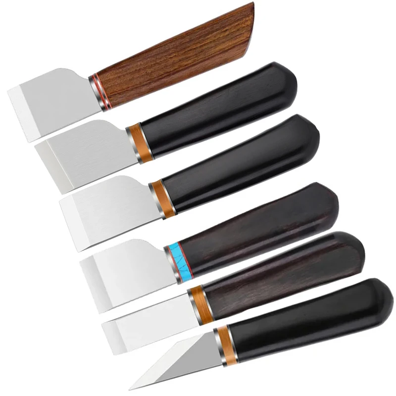 Fenrry Leather Skiving Knife Professional Leather Craft Cutting Knife DIY Craft Knife Sharping Skiving Tool with Wooden Handle
Fenrry Leather Skiving Knife Professional Leather Craft Cutting Knife DIY Craft Knife Sharping Skiving Tool with Wooden Handle