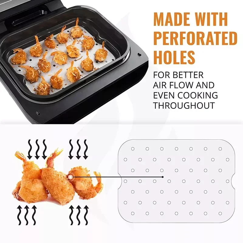 NEW2023 in Fryer Parchment Paper Liners For Ninja Foodi XL Smart FG551 6-In-1 Indoor Grill, Ninja Foodi Accessories s7 Xiao
NEW2023 in Fryer Parchment Paper Liners For Ninja Foodi XL Smart FG551 6-In-1 Indoor Grill, Ninja Foodi Accessories s7 Xiao