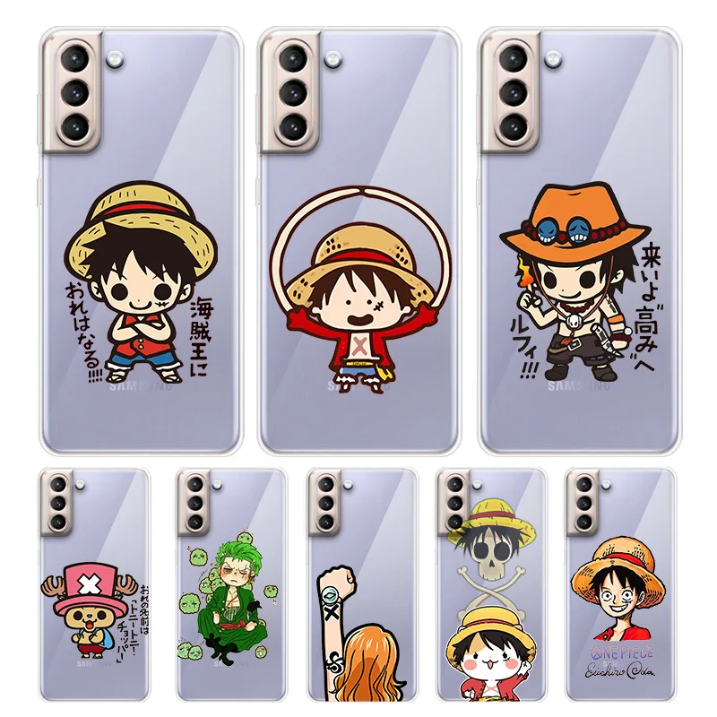 One Piece Boy Luffy For Samsung Galaxy S22 S21 S20 FE Ultra S10e S10 S9 S8 S7 S6 Edge Plus Transparent Phone Case Capa
One Piece Boy Luffy For Samsung Galaxy S22 S21 S20 FE Ultra S10e S10 S9 S8 S7 S6 Edge Plus Transparent Phone Case Capa