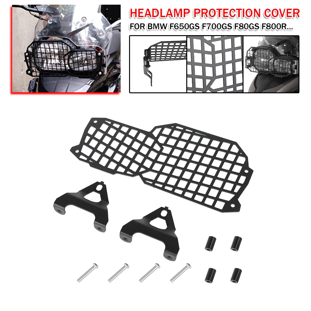 Headlight Guard Stainless Steel Grille Motorcycle Headlamp Protection Cover For BMW F800GS F700GS F650GS F800R 2008-15 2016 2017
Headlight Guard Stainless Steel Grille Motorcycle Headlamp Protection Cover For BMW F800GS F700GS F650GS F800R 2008-15 2016 2017
