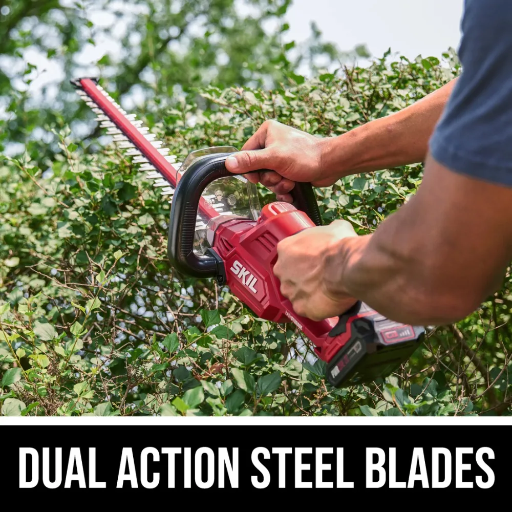 PWR CORE 20™ 20-Volt Cordless 22 in Hedge Trimmer Kit with 2.0Ah Battery and Charger
PWR CORE 20™ 20-Volt Cordless 22 in Hedge Trimmer Kit with 2.0Ah Battery and Charger