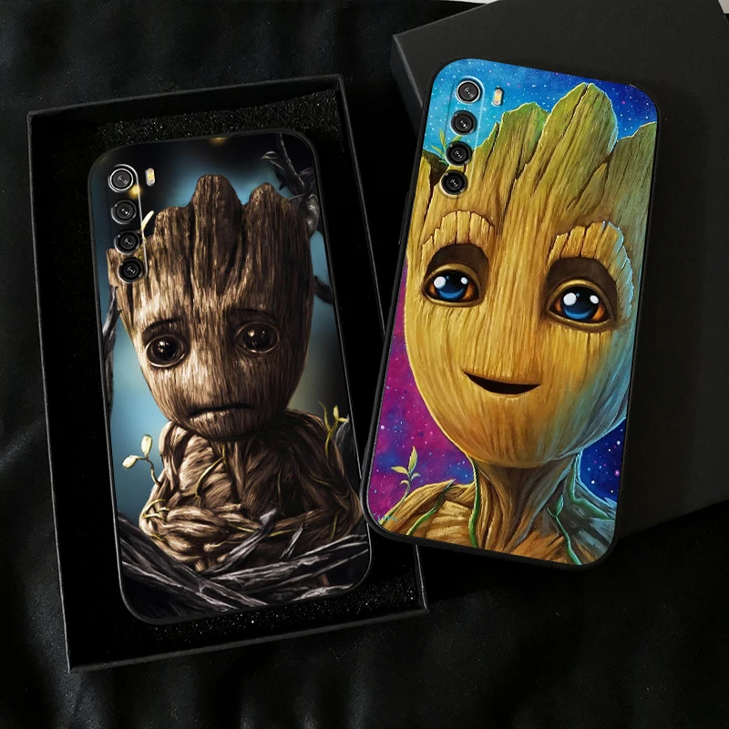 Marvel Groot Phone Case For Xiaomi Redmi Note 8T 8 Pro For Redmi 8 8A Case Back Soft TPU Silicone Cover Carcasa Black
Marvel Groot Phone Case For Xiaomi Redmi Note 8T 8 Pro For Redmi 8 8A Case Back Soft TPU Silicone Cover Carcasa Black