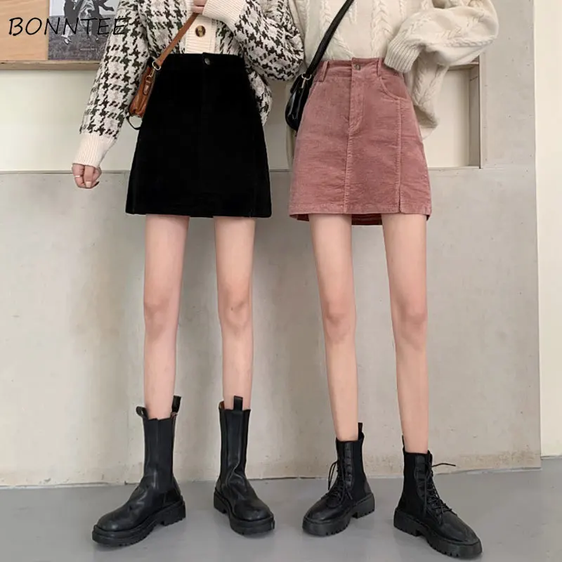 Mini Skirts Women Pockets Corduroy Vintage Casual Stylish Design Sexy Prevalent Split Basic Empire Friends Korean Style Preppy
Mini Skirts Women Pockets Corduroy Vintage Casual Stylish Design Sexy Prevalent Split Basic Empire Friends Korean Style Preppy