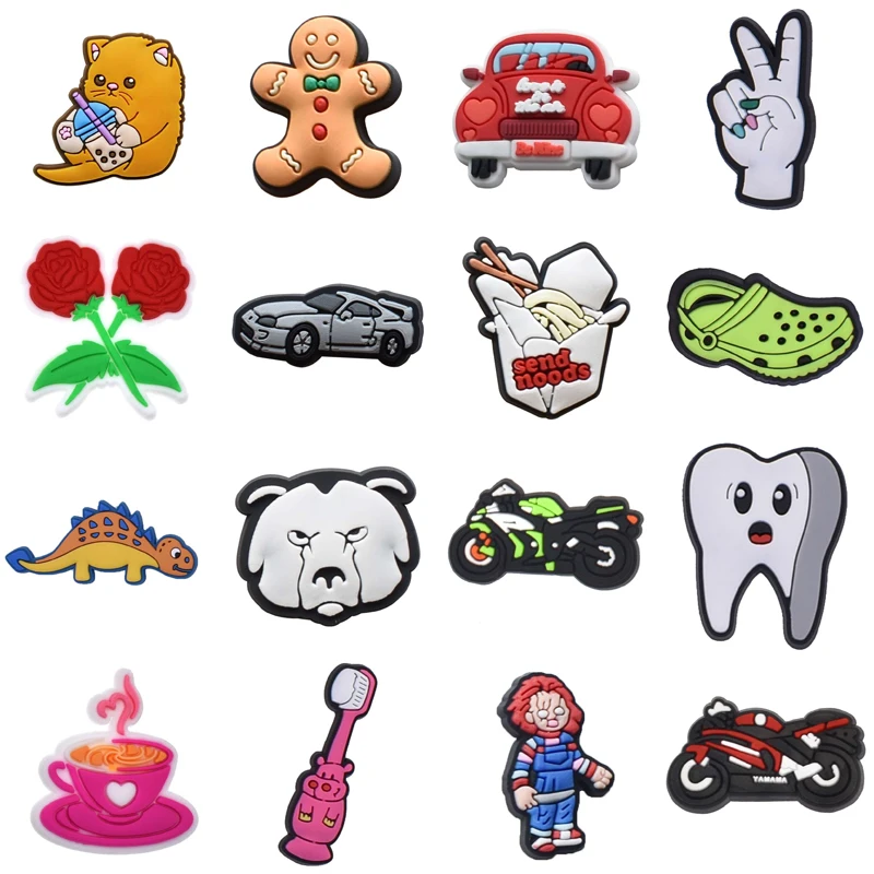 Women Charm Shoe Charms Accessories Decorations PVC Buckle Decorations for Crocs Wholesale Bulk Gifts Pins Shoes Accessories
Women Charm Shoe Charms Accessories Decorations PVC Buckle Decorations for Crocs Wholesale Bulk Gifts Pins Shoes Accessories