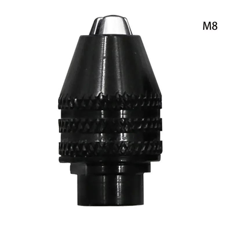 

Y1UD Multifunctional M7/M8 Keyless Drill Chuck Rotary Tool 4-Types Optional Chucks Adapter Universal Mini Mandrel Converter