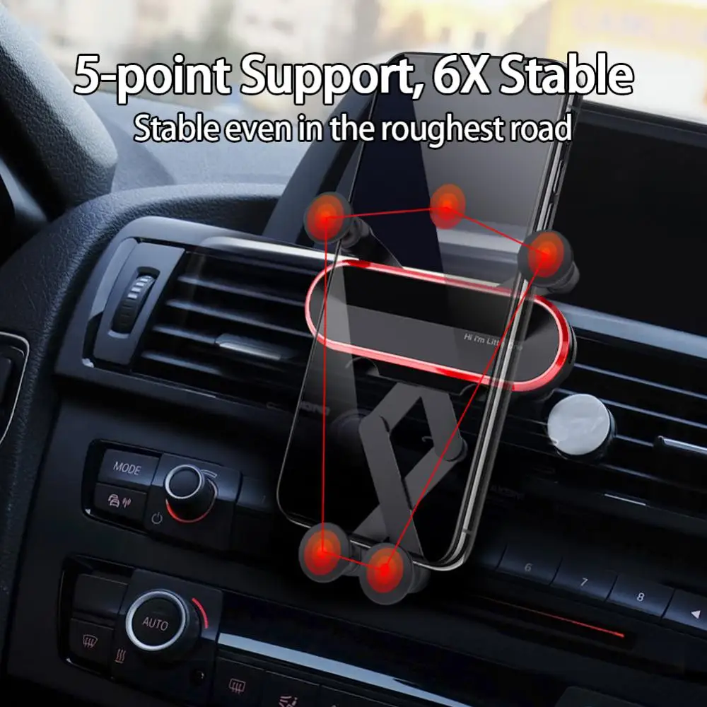 New Little One Car Phone Bracket Aluminum Alloy Mini Gravity Bracket Mobile Phone Holder Hidden Mobile Phone Bracket
New Little One Car Phone Bracket Aluminum Alloy Mini Gravity Bracket Mobile Phone Holder Hidden Mobile Phone Bracket