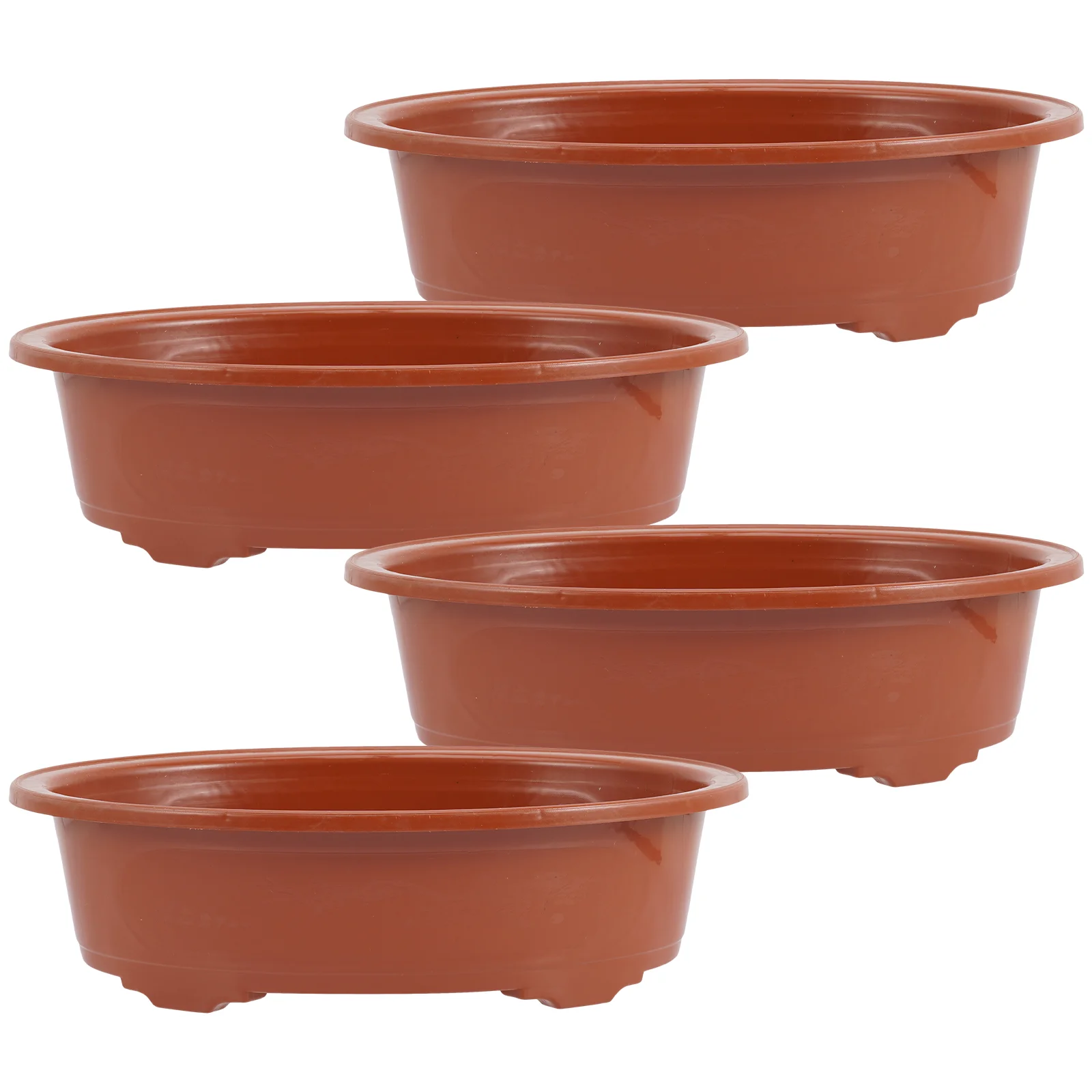 4 Pcs Plastic Flower Pot Bowl Planters Outdoor Plants Pots Indoor Flowers Bonsai Holder Planting Succulent
4 Pcs Plastic Flower Pot Bowl Planters Outdoor Plants Pots Indoor Flowers Bonsai Holder Planting Succulent